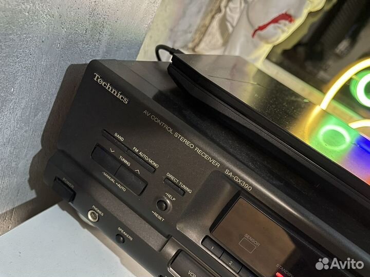 AV ресивер technics SA-GX390