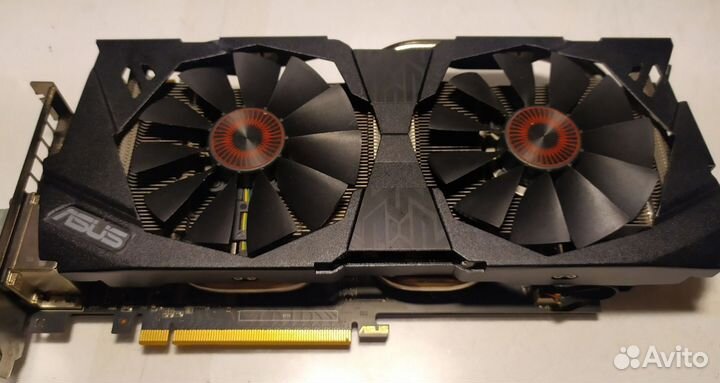 Видеокарта gtx 970 4 gb Asus strix