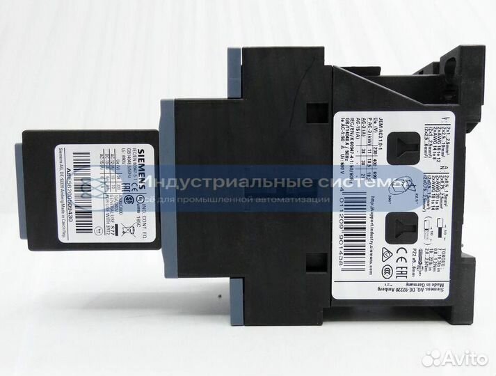 Контактор Siemens 3RT2028-1AK64-3MA0