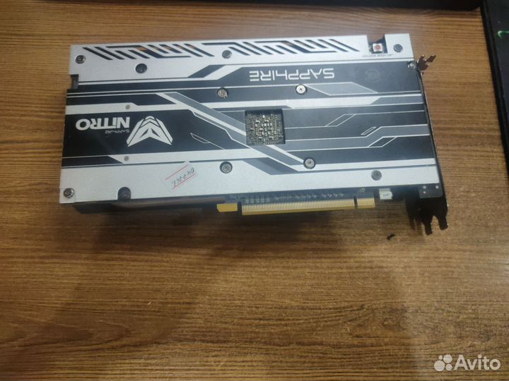 Видеокарта rx580 8gb sapphire nitro