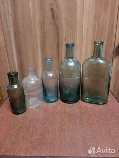 Старинные бутылочки