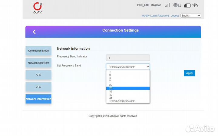 Wi-Fi Модем Olax F90 с MiMo антенной SMART тарифы