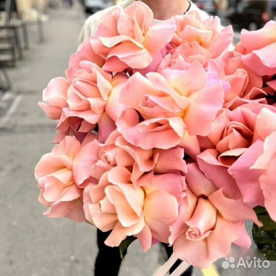 Французские розы, доставка цветов