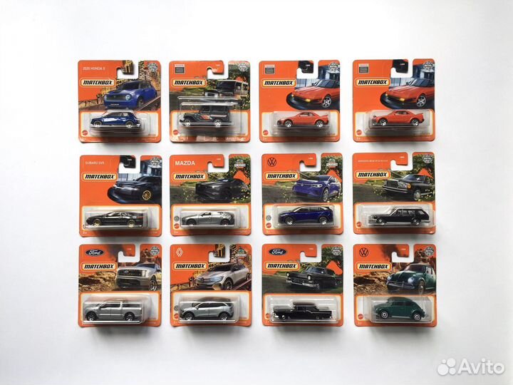 Matchbox машинки