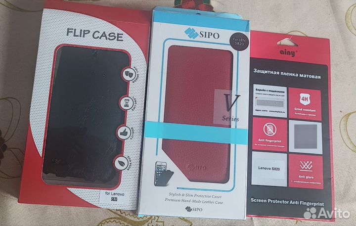 Новые чехлы для смартфона Lenovo S820