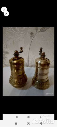 Мельница Для Перца Старая Латунь