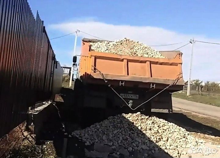 Щебень на парковку