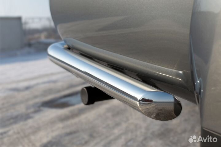 Защита на задний бампер Mitsubishi L200 2013-2016