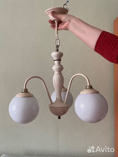 Люстра винтажная СССР