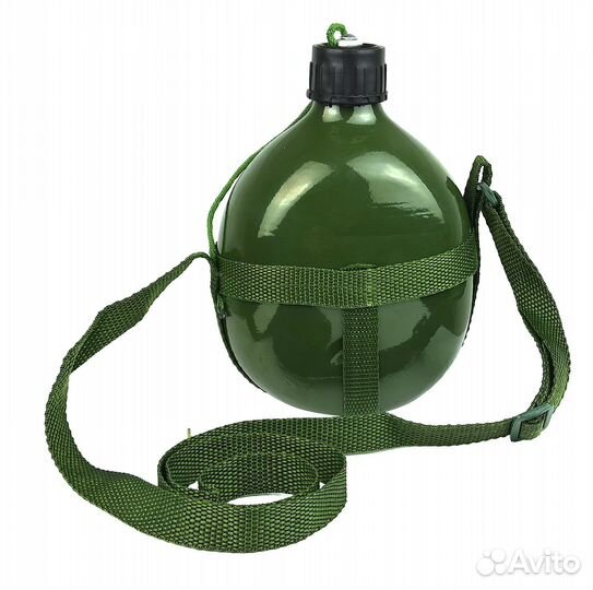 Армейская алюминевая фляжка