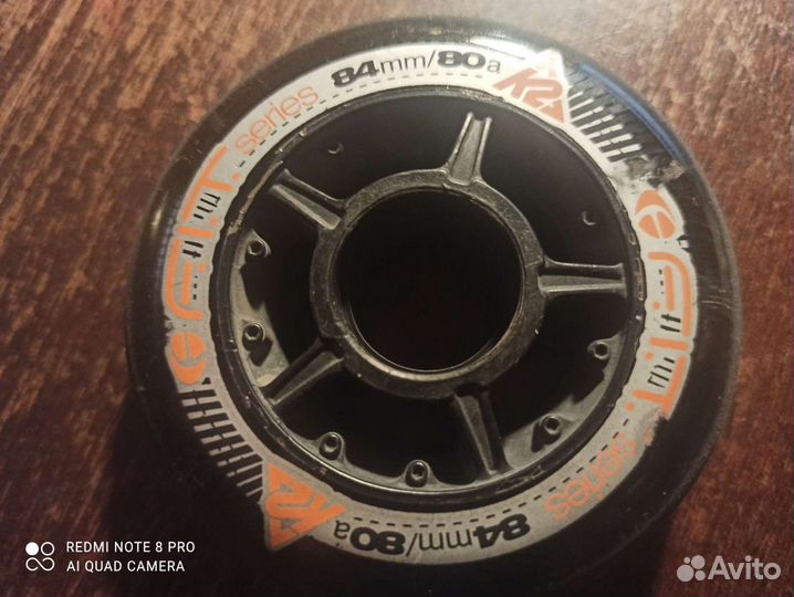 Ролики для роликовых коньков К2 84-80 8 штук