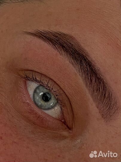 Ламинирование ресниц. Оформление бровей. Макияж