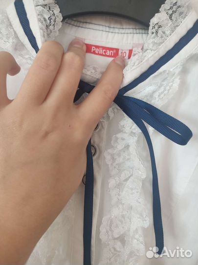 Рубашка белая детская