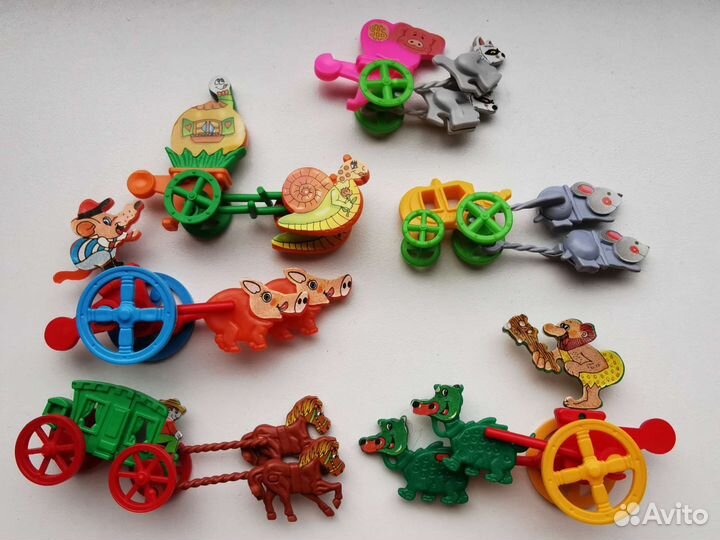 Киндер Гонки колесниц 90х годов