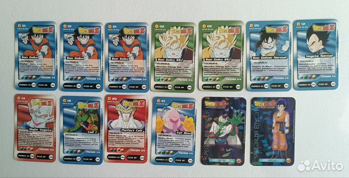 Карточки Dragon Ball (Chio)