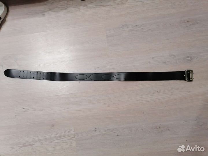 Ремень кожаный офицерский