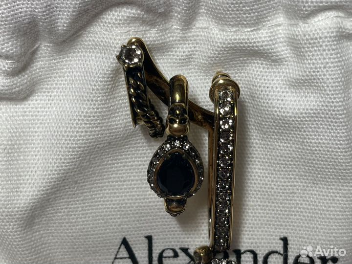 Моносерьга Alexander McQueen