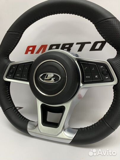 Мульти руль на ниву 21214 Урбан в стиле Amg