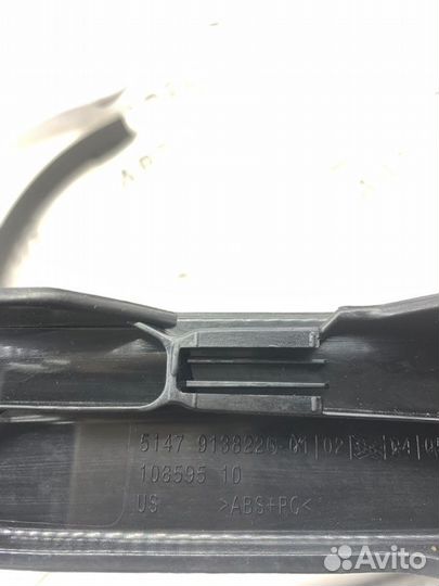 Накладка порога (внутренняя) задняя Bmw X6