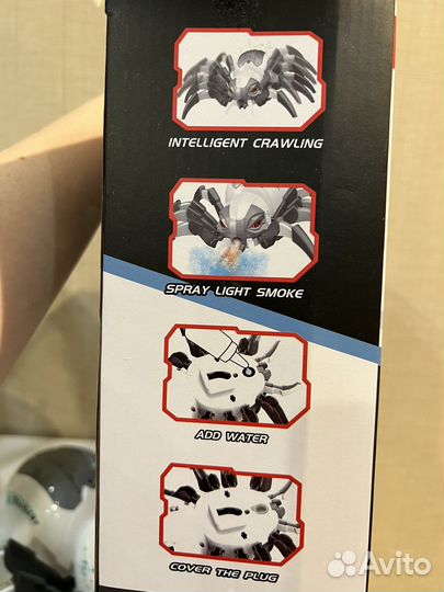 Паук на пульте управления