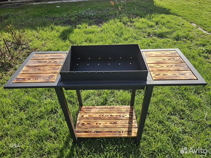 Мангал в стиле лофт