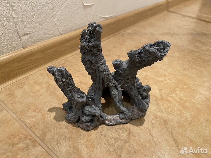 Украшение в аквариум, коряга, 16 см
