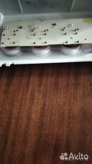 Блок управления вертикальной машины indesit