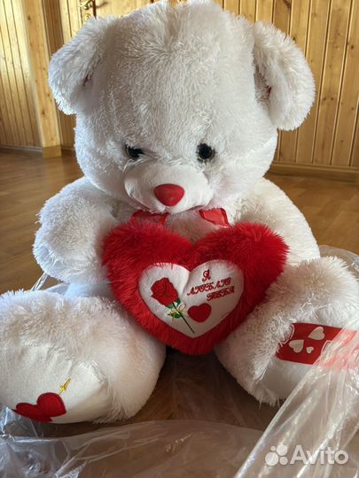 Плюшевый медведь новый
