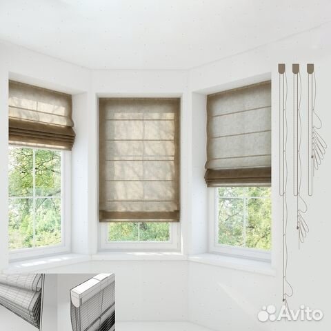 Римские шторы на заказ европейского качества