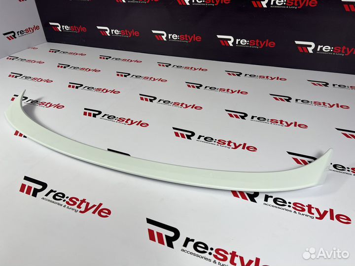 Спойлер На багажник Camry 70 Белый перл