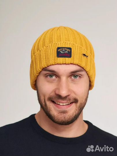 Шапка Paul Shark желтая