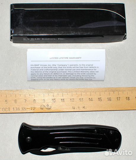 Складной нож Ka-Bar K-2 Caiman Tanto