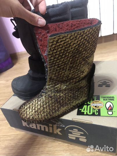 Сапоги kamik 28 р