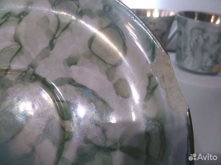 Винтажный чайный, кофейный сервиз Польша