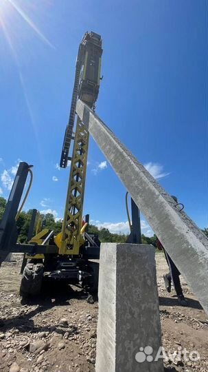 Фундамент на жб сваи