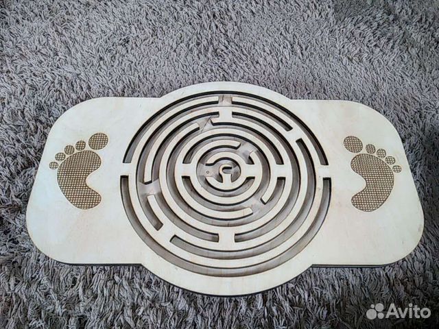 Баланс борд с лабиринтом детский