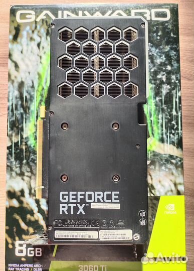 Видеокарта rtx 3060 ti 8gb