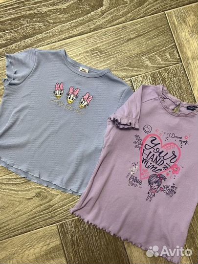 Пакет вещей для девочки 110+ туфли