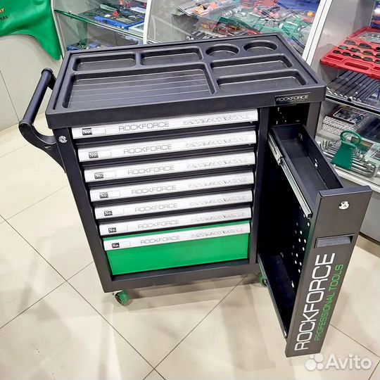 Тележка инструментальная с инструментом rockforce