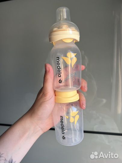 Бутылочка со смартсоской Calma Медела