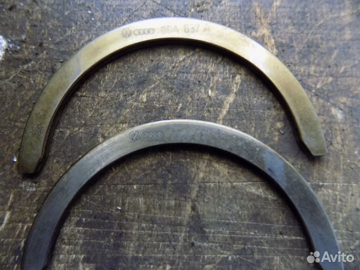 Полукольцо коленвала Audi A4 B7 BGB,BPG,BWE,BWT