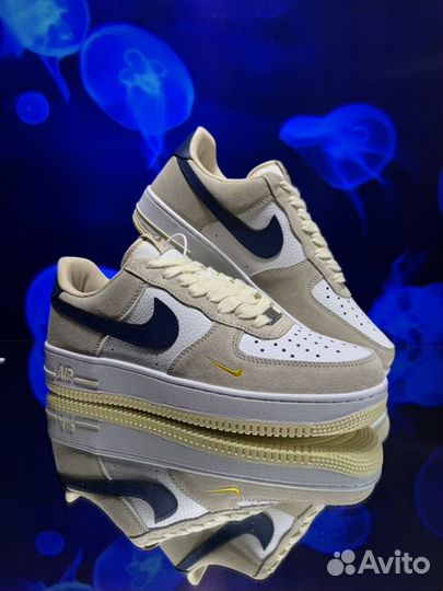 Кеды Nike Air Force 1'07 White/Blu