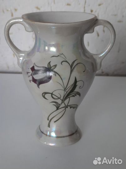 Вазочки -амфоры перламутровые (пара)