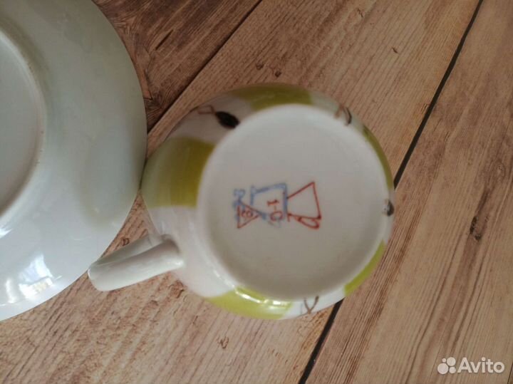 Чашка с блюдцем