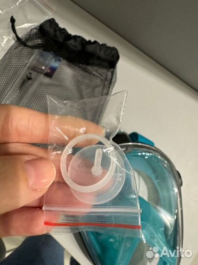 Маска для снорклинга новая Dorfin, размер L