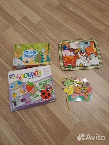 Развивающие игрушки пакетом