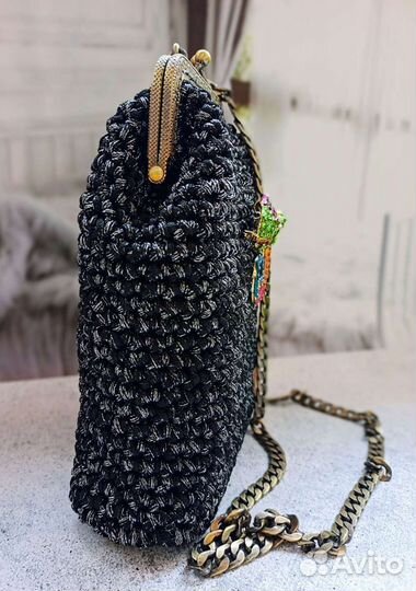 Сумка с фермуаром 'Девичьи грёзы ' на цепочке