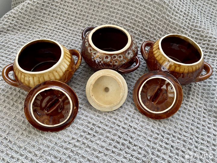 Горшок для запекания в духовке глиняные горшочки