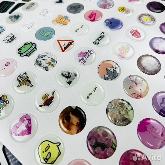 3D стикеры, объемные наклейки на телефон оптом