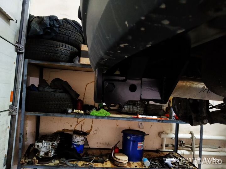 Фаркоп съемный квадрат (американка)